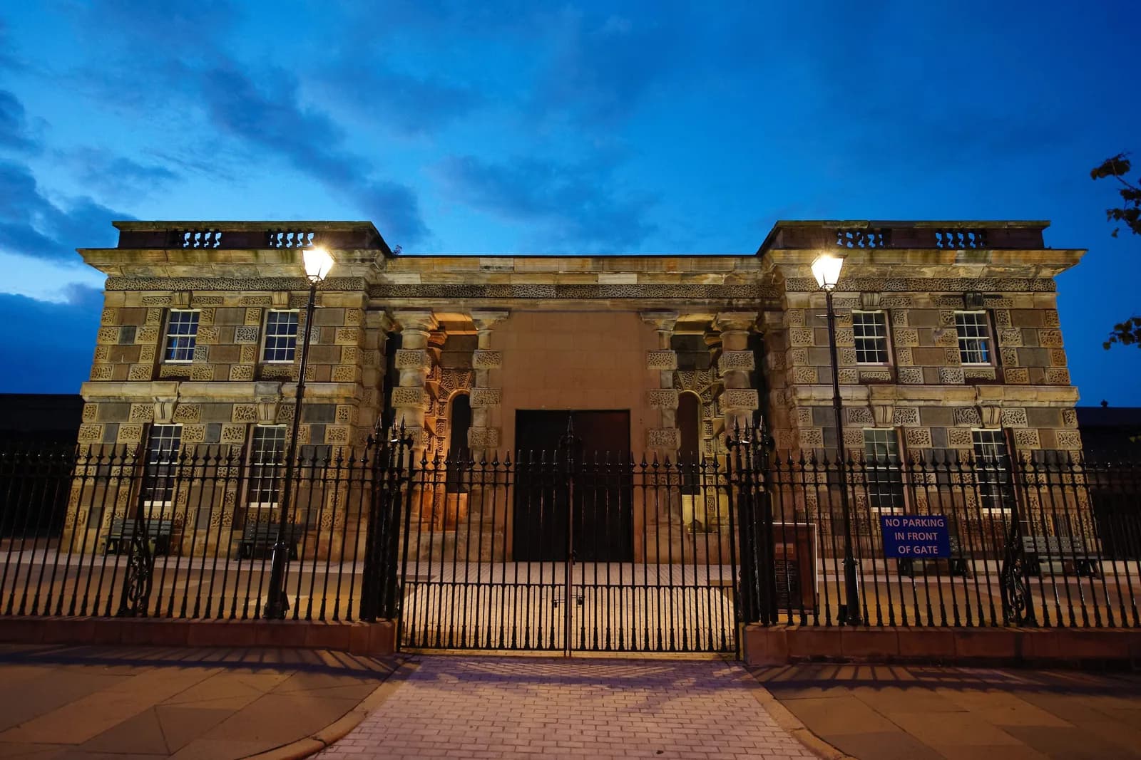 Gate Lodge — the front entrance of Crumlin Road Gaol, Belfast
