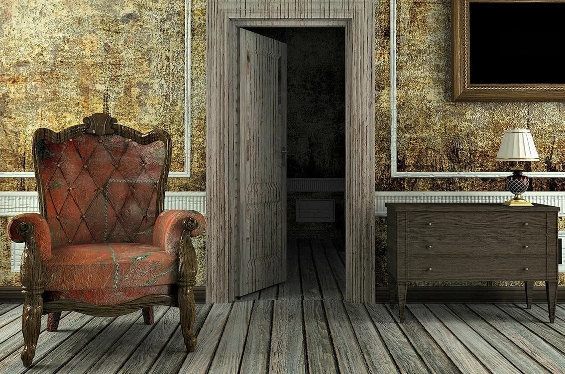 Immersive escape game room at Riddle Rooms Glasgow