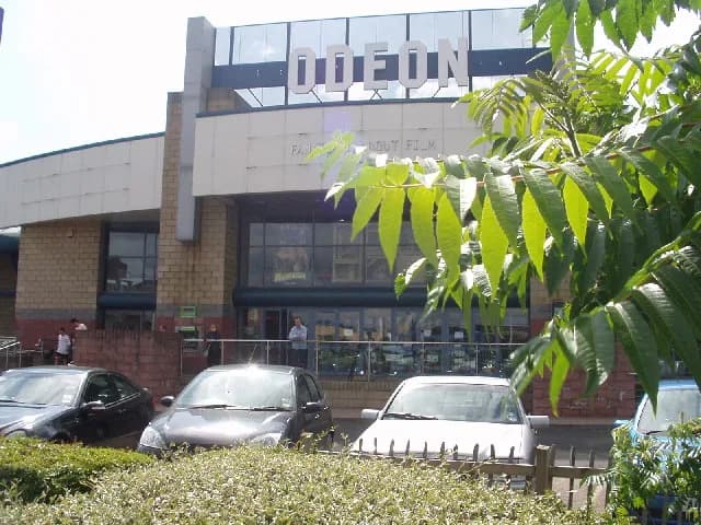 ODEON cinema building at Springfield Quay, Glasgow