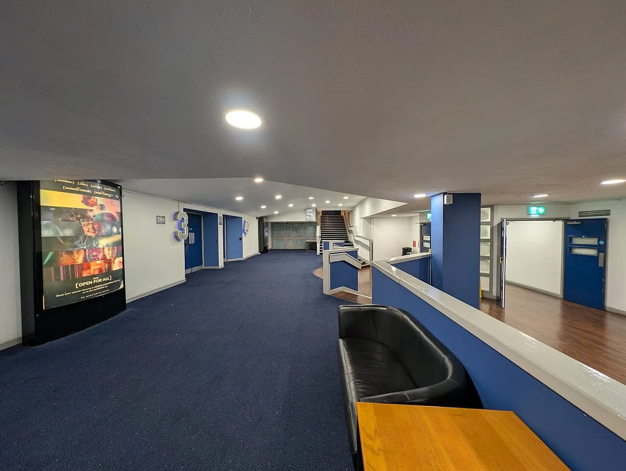 Inside ODEON Brighton cinema at Kingswest