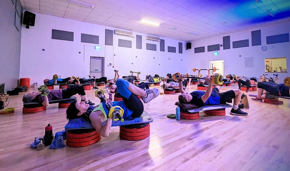 Group fitness studio at Northcroft Leisure Centre, Newbury