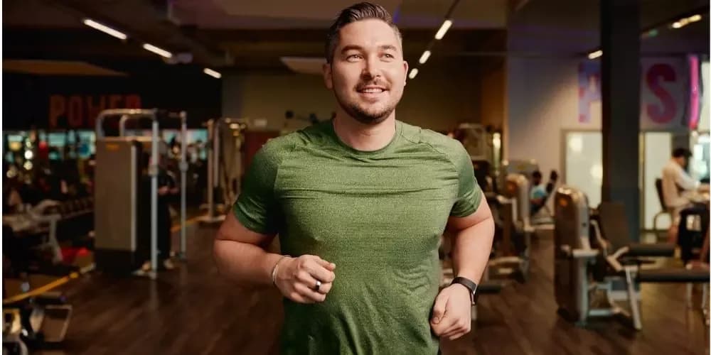 Fitness suite with cardio and weights at Newquay Leisure World
