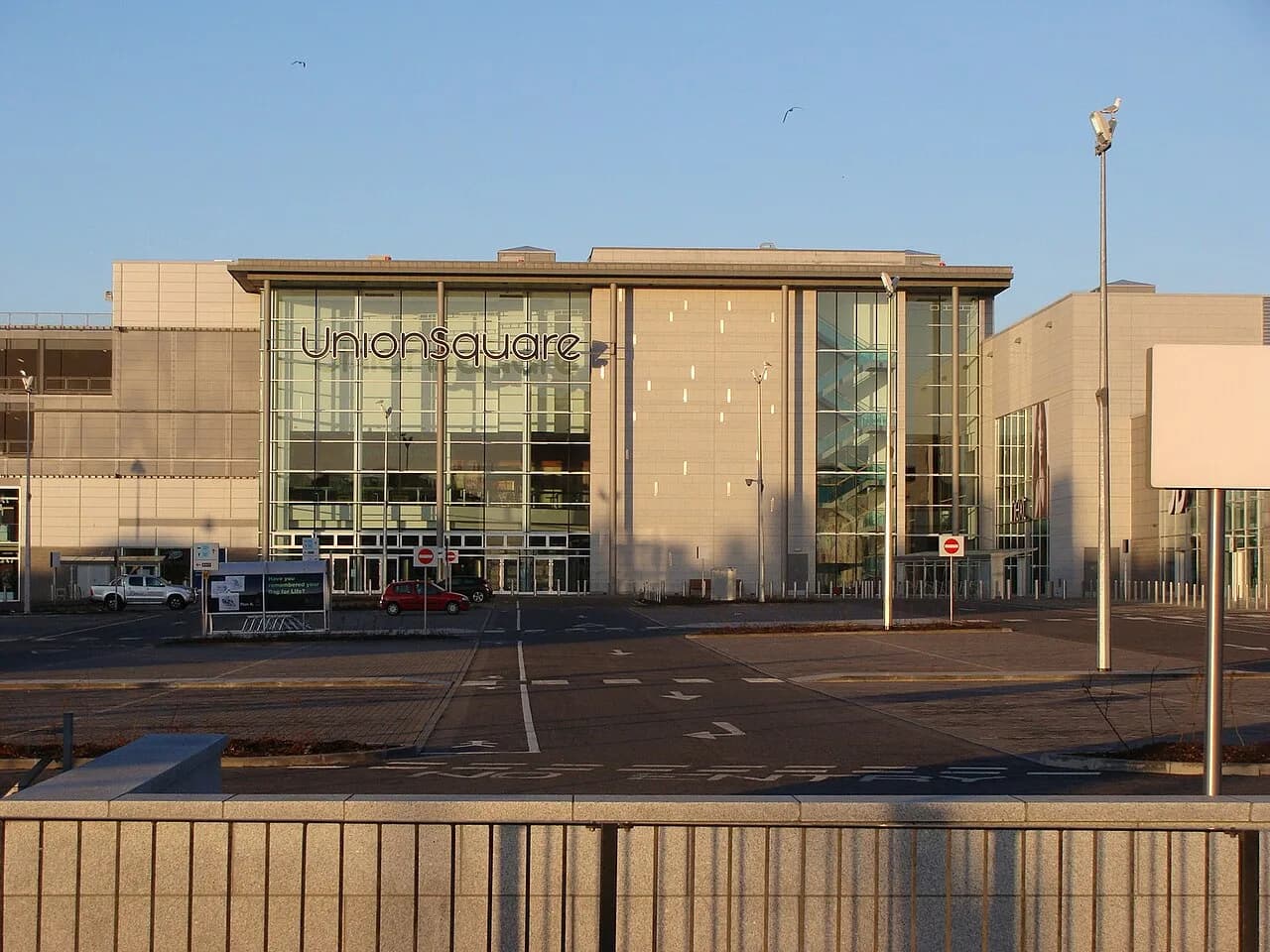 Union Square complex, Aberdeen - home of Cineworld (exterior)