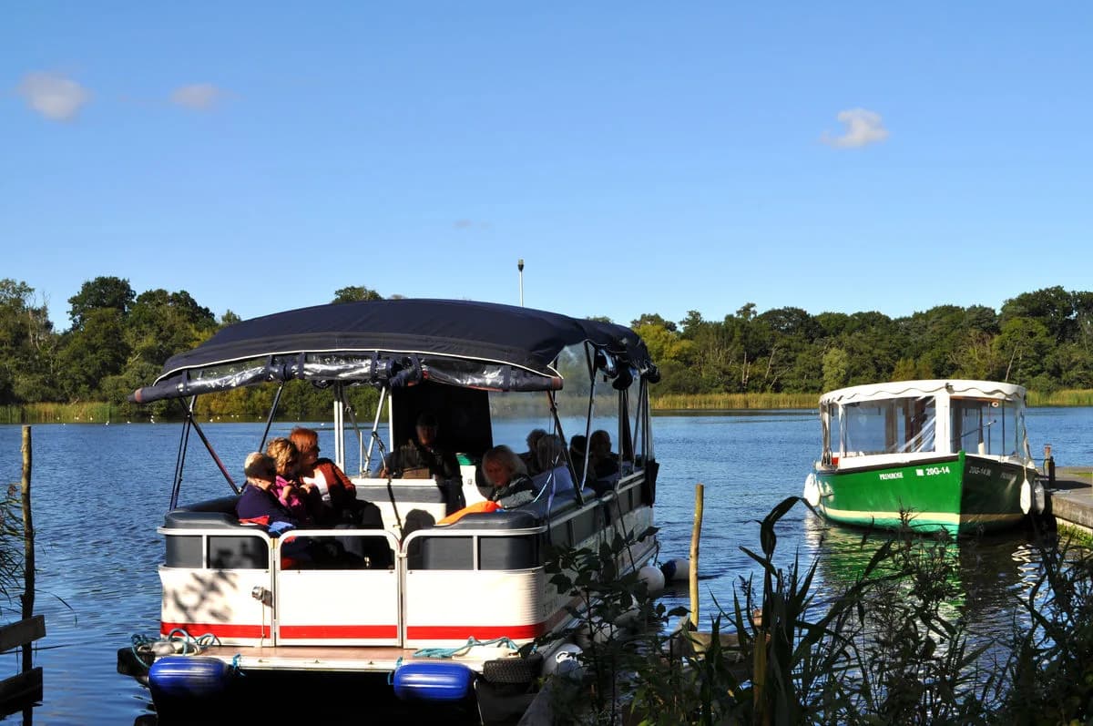Fairhaven Woodland and Water Garden boat trip on the private broad at South Walsham, Norfolk