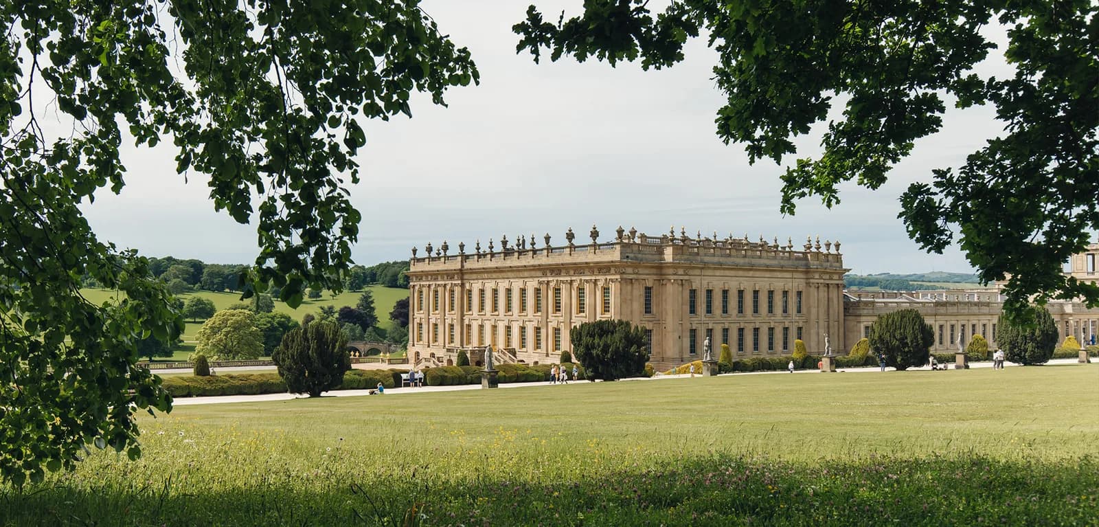 Chatsworth House, the stately home near Bakewell