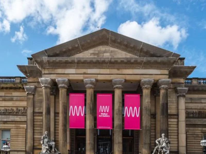 Walker Art Gallery building on William Brown Street, Liverpool