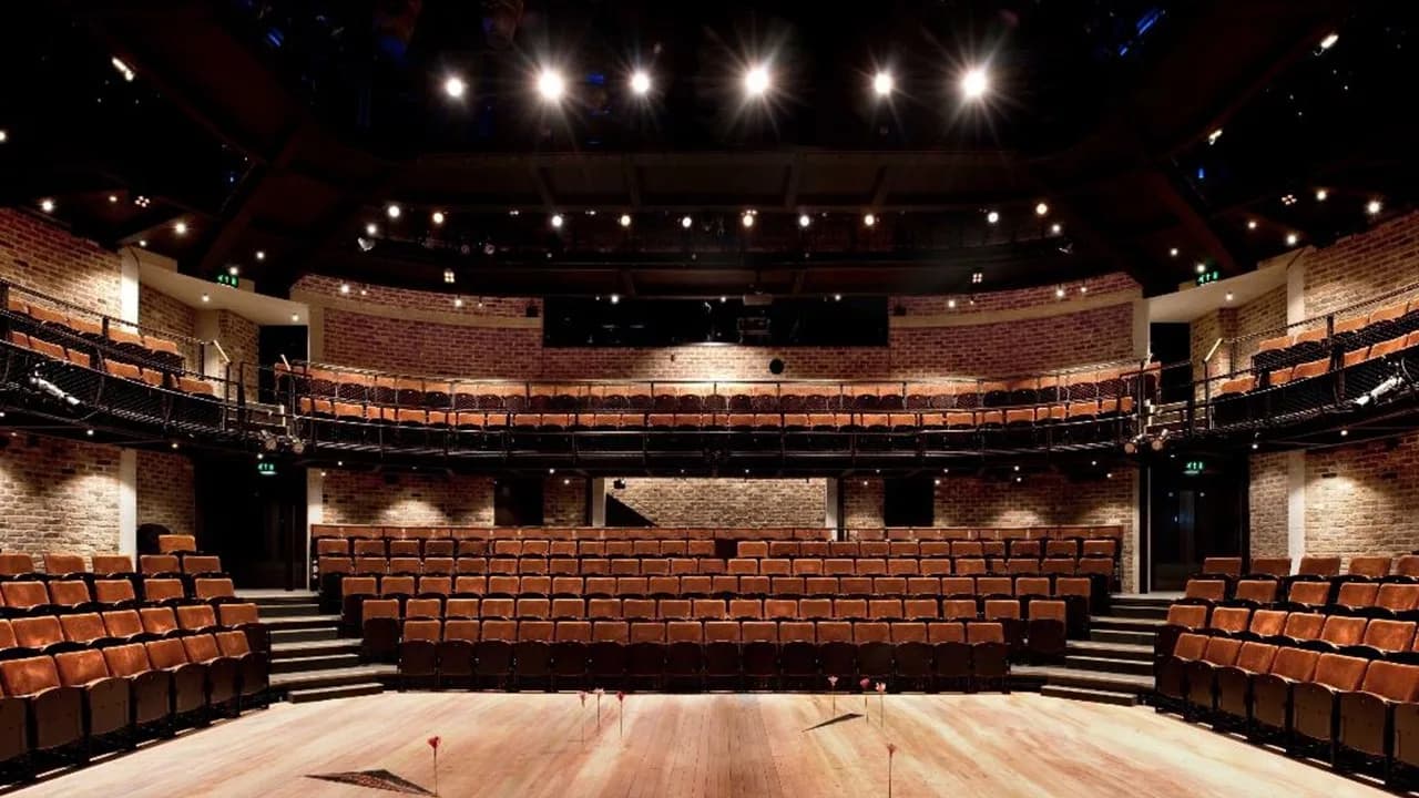 The wrap-around auditorium at Everyman Theatre, Liverpool