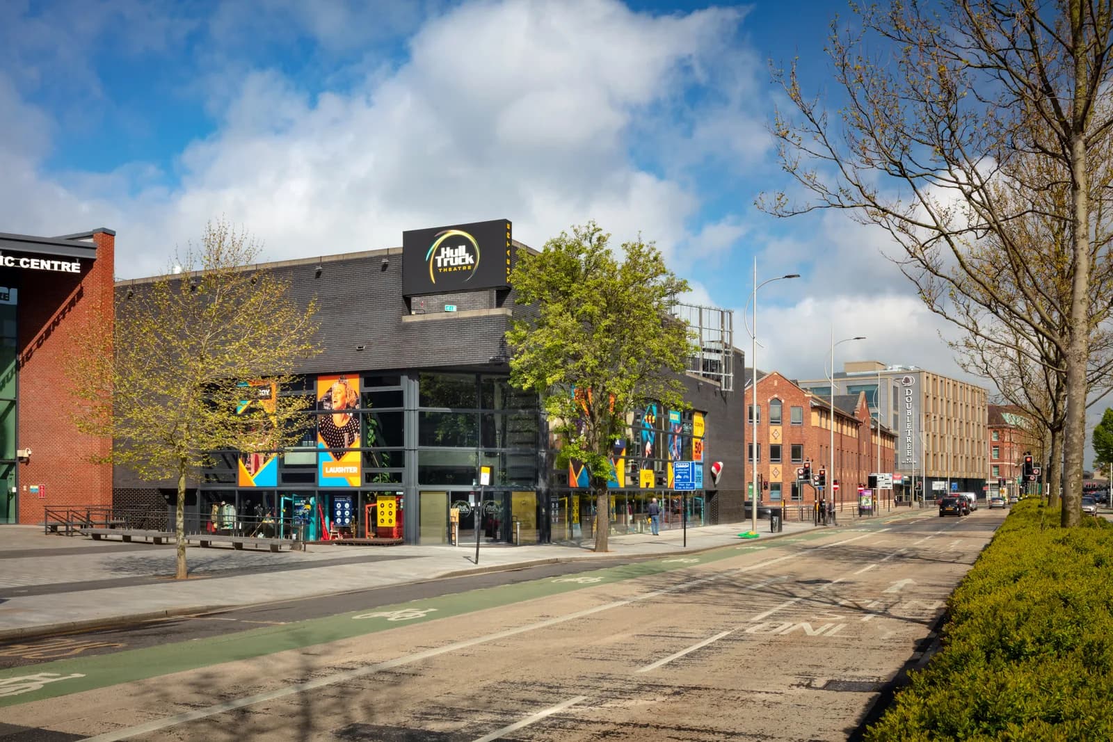 Hull Truck Theatre building at 50 Ferensway, Hull
