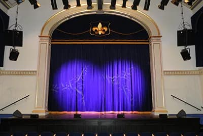 The main auditorium at Tamworth Assembly Rooms