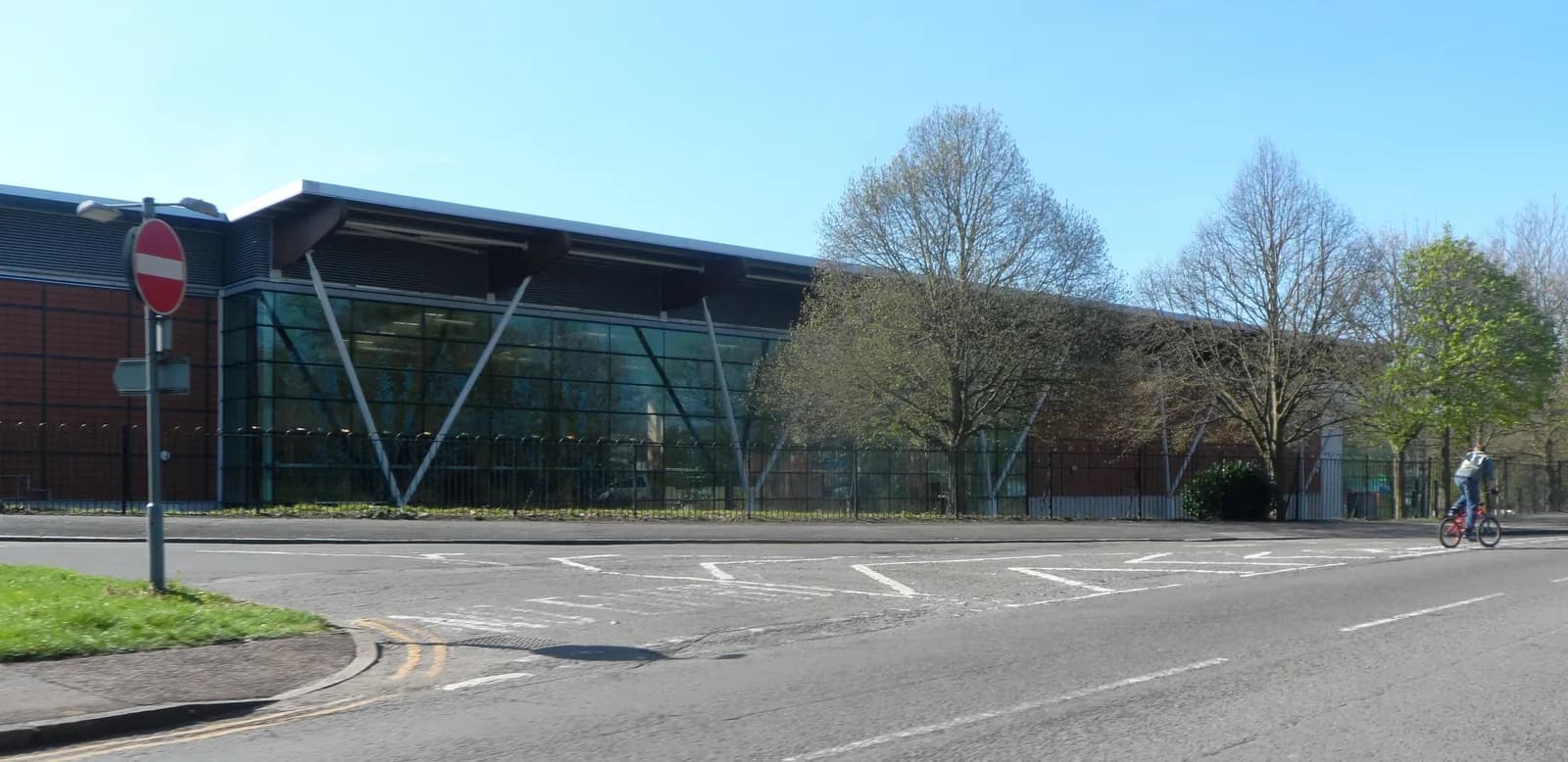 Exterior of Braunstone Leisure Centre