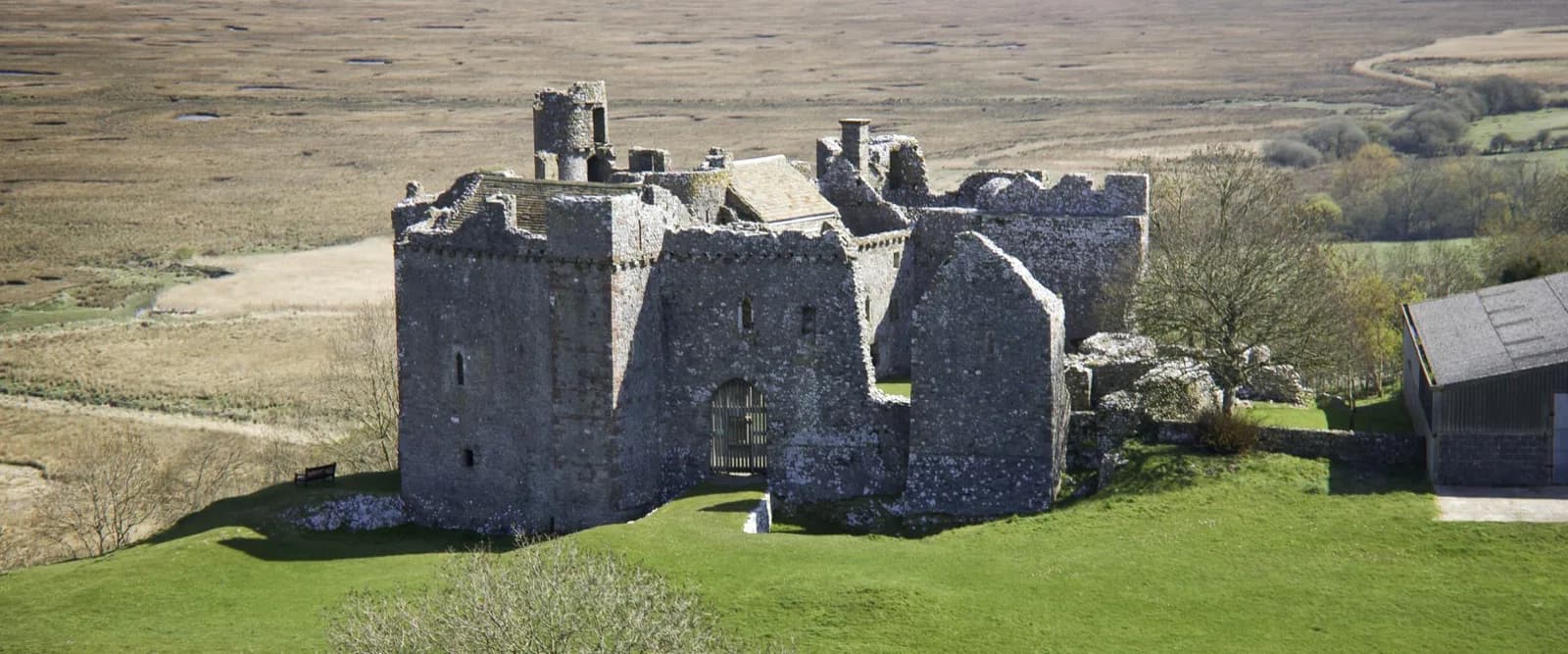 Cadw Weobley Castle, Swansea