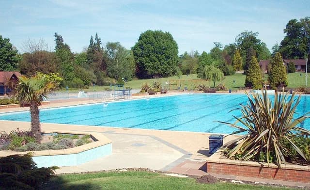 Guildford Lido open-air pool