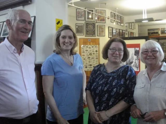 Inside the Hastings Fishermen's Museum, a small maritime museum in a former church on Rock-a-Nore Road