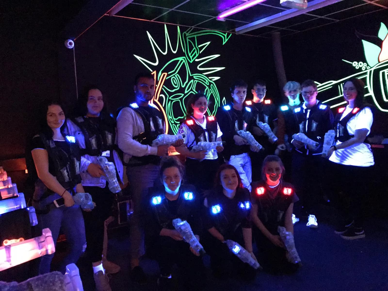 Laser tag arena at Laser World Bedford