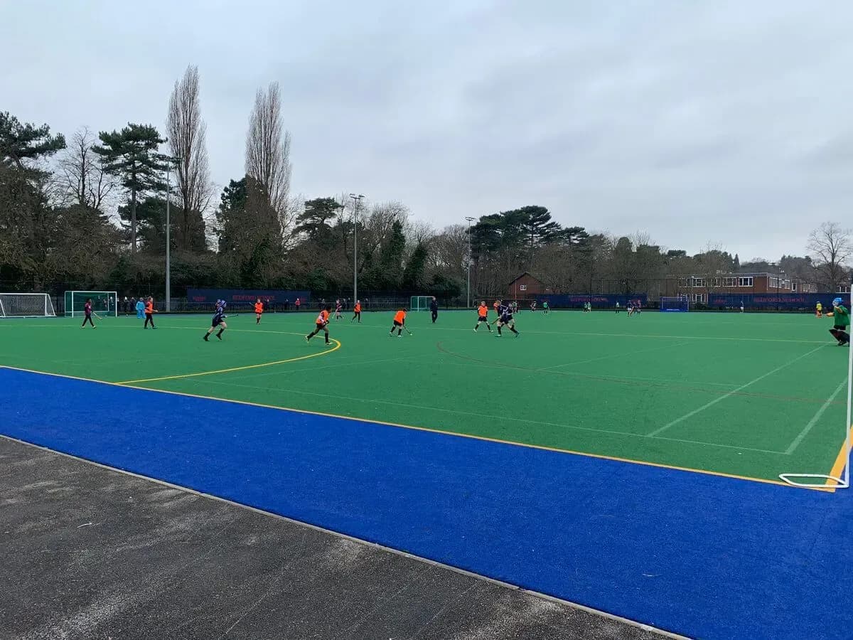 Gordon Field astroturf pitches at Bedford School Sports Centre