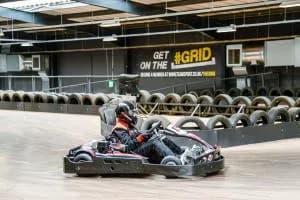 Indoor go-karting at TeamSport Dunstable