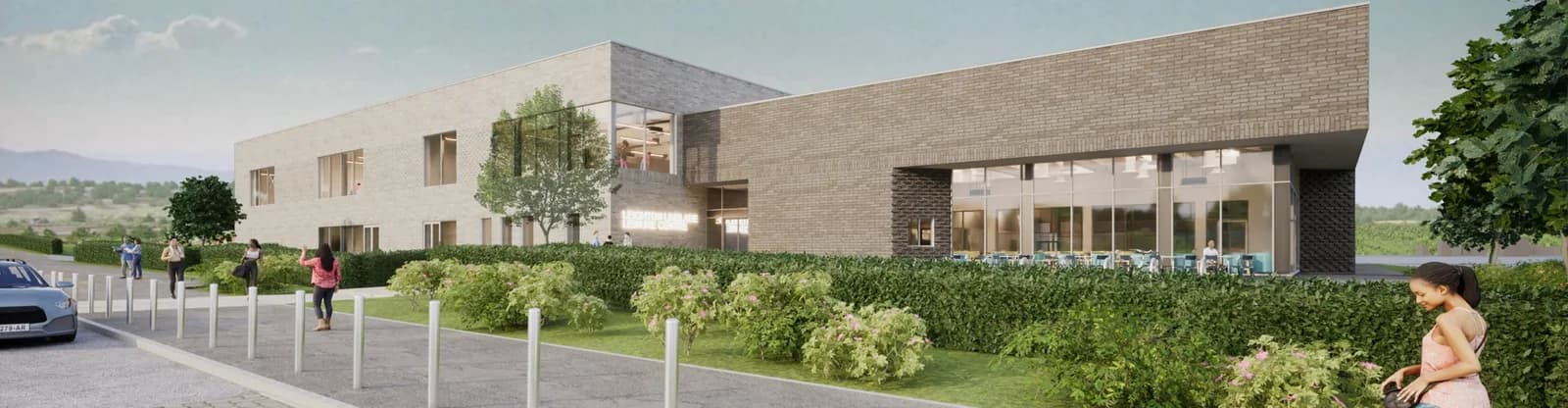 Leighton Leisure and Community Centre exterior