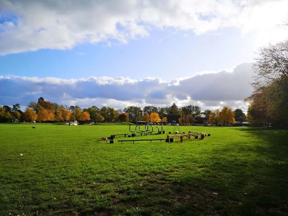 Millennium Park, Flitwick - open green space and children's play area